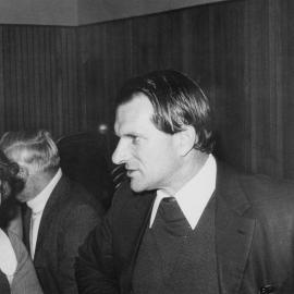 Laurie Carmichael at the reception for the Charge d'Affairs of the Embassy of the Democratic Republic of Vietnam, Nguyen Dy Nien.