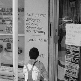 Tenants' Union demonstration,  30th November 1976