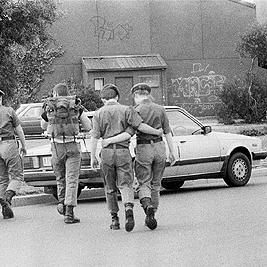 Warships protest, 15th October 1988