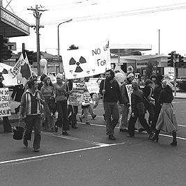 Movement Against Uranium Mining march, 30th July 1977