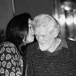 Jo Kavanagh and Les Dalton at the Anti-Vietnam War Moratorium 20th anniversary, 11th May 1990.