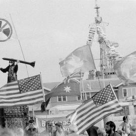 Warships protest, 15th October 1988