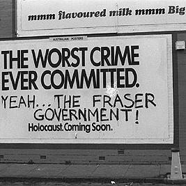 Congress for International Co-operation and Disarmament-U.N. Disarmament Campaign graffiti