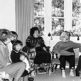 Arts Action for Peace reception for Ronnie Gilbert, 1986