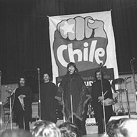 Quilapayun concert in Dallas Brookes Hall, Melbourne.