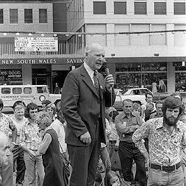 Anti-Vietnam war march ; Bill O'Bryan