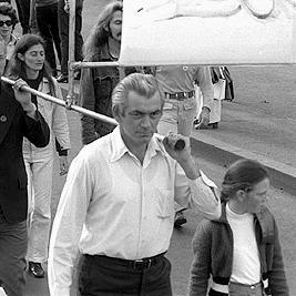 May Day march in Melbourne 1975 - Frank Dowsett & Joe Staats