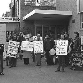 Movement Against Uranium Mining march, 30th July 1977
