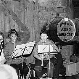 Stonnington Recorder Trio at the Arts Action for Peace and People for Nuclear Disarmament Arts Festival, 1990.