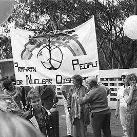 Watsonia Army Barracks demonstration, 18th October 1987