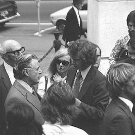 Vietnam Moratorium march : press conference, January 1974