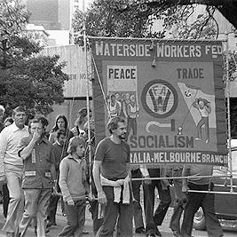 May Day march in Melbourne 1975