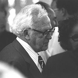 Rod Booth at Dorothy Gibson's funeral, January 1978