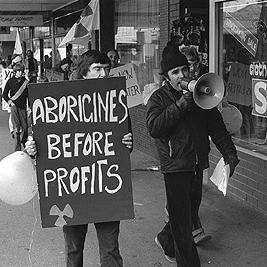 Movement Against Uranium Mining march, 30th July 1977