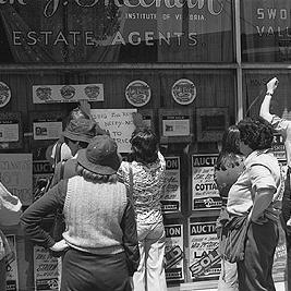 Tenants' Union demonstration,  30th November 1976
