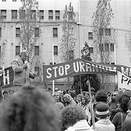 Hiroshima Day march from Frankston to Melbourne - 1975.