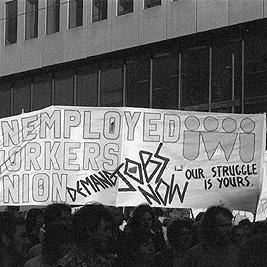 Anti-Fraser government demonstration - banners.
