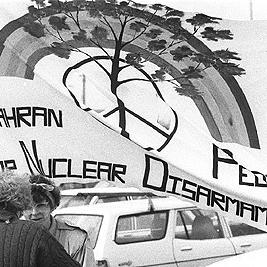 Warships protest, 15th October 1988
