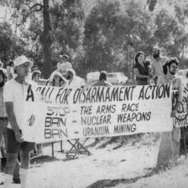 Stop Omega Campaign rally in Yarram, 14th August 1977