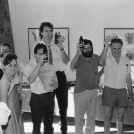 The last toast of the Communist Party of Australia, 8th December 1989.