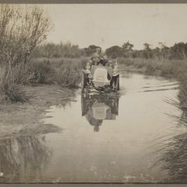 Rain-water on the road between Beachport and Robe S.A.