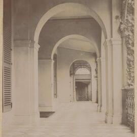 Front verandah at Montalto, Orrong Road Toorak, Victoria