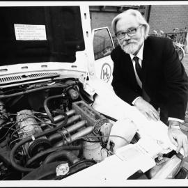 Watson, Prof  Harry, Department of Mechanical and Industrial Engineering, with Hydrogen car
