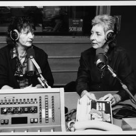 Dumble, Dr Lynette (right) and  Dr Renate Klein (Deakin)