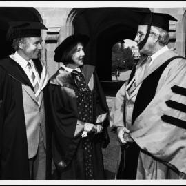 Fels, Bob, Dr Marie Fels and Professor Greg Dening