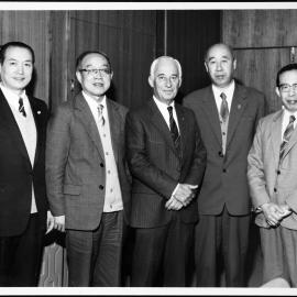 Caro, Professor David and Chinese visitors