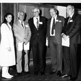 Caro, Professor David (second from left)