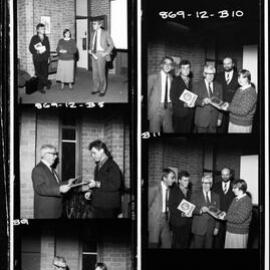 Seddon, Professor G. with Prof McCarthy and Prof Wright. Environmental Planning. Ellis Stones Award