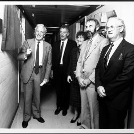 Biochemistry. Opening of lab by Vice-Chancellor