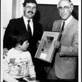 Bionic Ear. Postage stamp. 1987