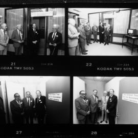 Bionic Ear. Australian Bionic Ear and Hearing Research Institute. Hand over of $250,000 cheque by Schutt trust for the Schutt lab