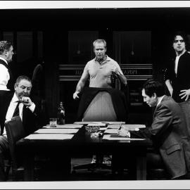 Scene from Melbourne Theatre Company production of ‘The Club’ by David Williamson