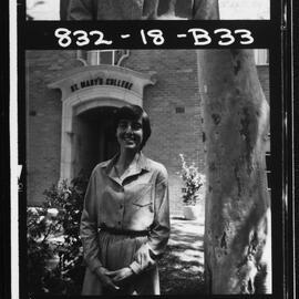 Kelly, Sister Jane outside St Mary’s College