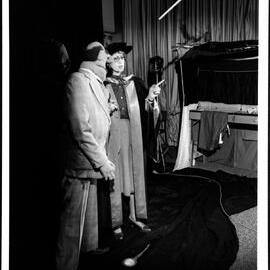 Equal Opportunity. Filming ‘The Silk Hat Trick’ video. 1986