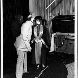 Equal Opportunity. Filming ‘The Silk Hat Trick’ video. 1986