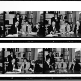 International - signings. 7 Nov 1995