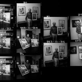 Strahan, Frank, some frames include ‘Australia Today’ posters