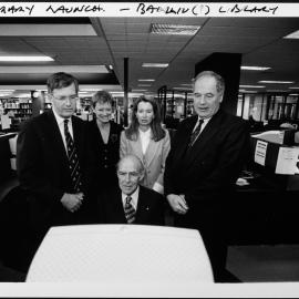 University Library - Event. Library launch. 1997
