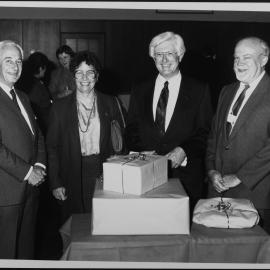 Lovering, Prof John at his farewell. 2 Jun 1987