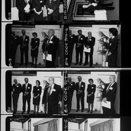 Poole, Professor Peter, opening Campus Computer Shop