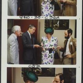 Otolaryngology - visit of Queen Beatrix to the Department