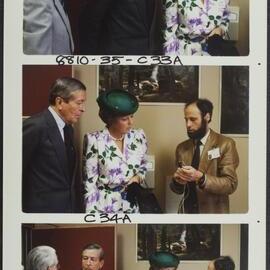 Otolaryngology - visit of Queen Beatrix to the Department
