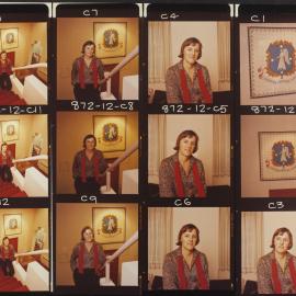 Victorian Tapestry Workshop - Sue Walker. 12 Feb 1987