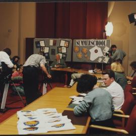 Summer School - launch [?] with Vice Chancellor David Penington