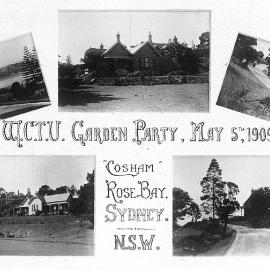 WCTU Garden Party, May 5th, 1909