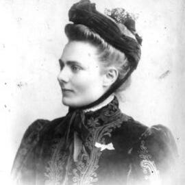 This photo taken the year she came to Rushworth 1897